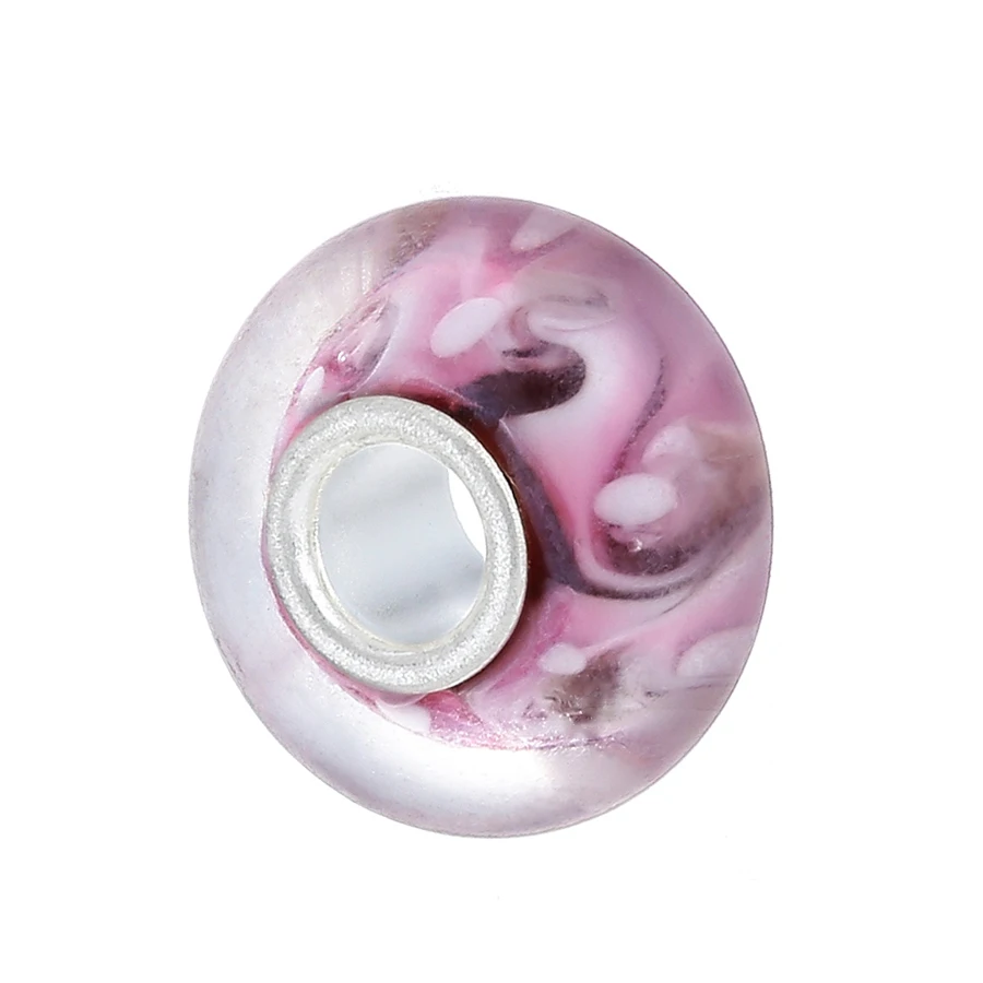 Seialoy, новый шарм из муранского стекла, украшенный бисером, подходит для оригинального браслета и ожерелья для женщин, Diy, модные ювелирные изделия, аксессуар, бусины