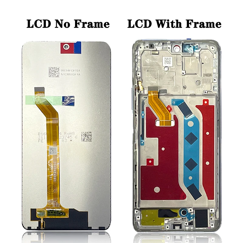 6.81 Оригинал Для Huawei Honor X40 GT LCD ADT-AN00 Дисплей Сенсорный Экран Дигитайзер Для Honor X40GT LCD С Рамкой