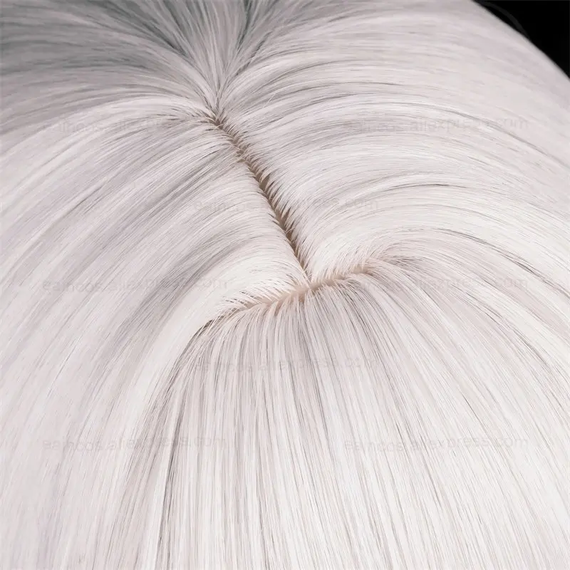 Игра Honkai: Star Rail Clara Косплей Парик длиной 75 см с прямыми волосами Серебристо-Розовые парики Термостойкие синтетические парики для вечеринки в честь Хэллоуина