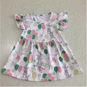 Детская одежда для летнего бутика, маленькое платье из молочного шелка, подарок для нее, комплекты с юбкой в цветочек