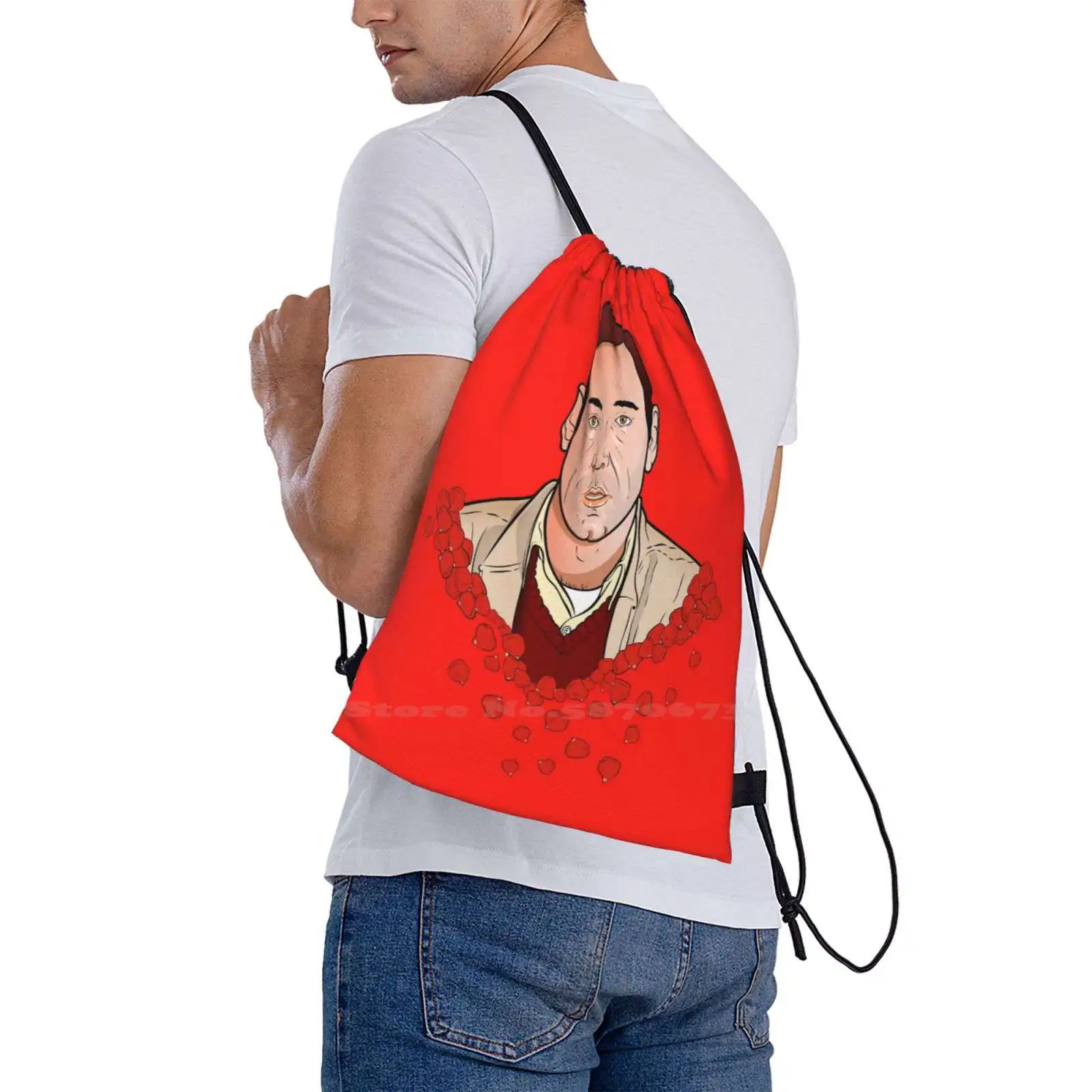 Kevin Spacey American Beauty Горячая распродажа рюкзаков Модные сумки Kevin Spacy American Beauty Кинофильмы Roses Red Americanbeauty