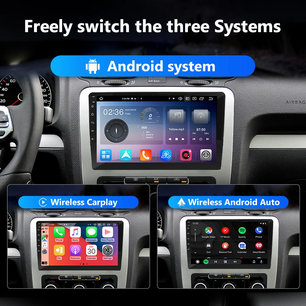 Радиоустройства SNRG Для Volkswagen VW Scirocco Automotive Multimedia 2K С Большим Экраном Bluetooth GPS USB Камера WiFi MP3 MP5
