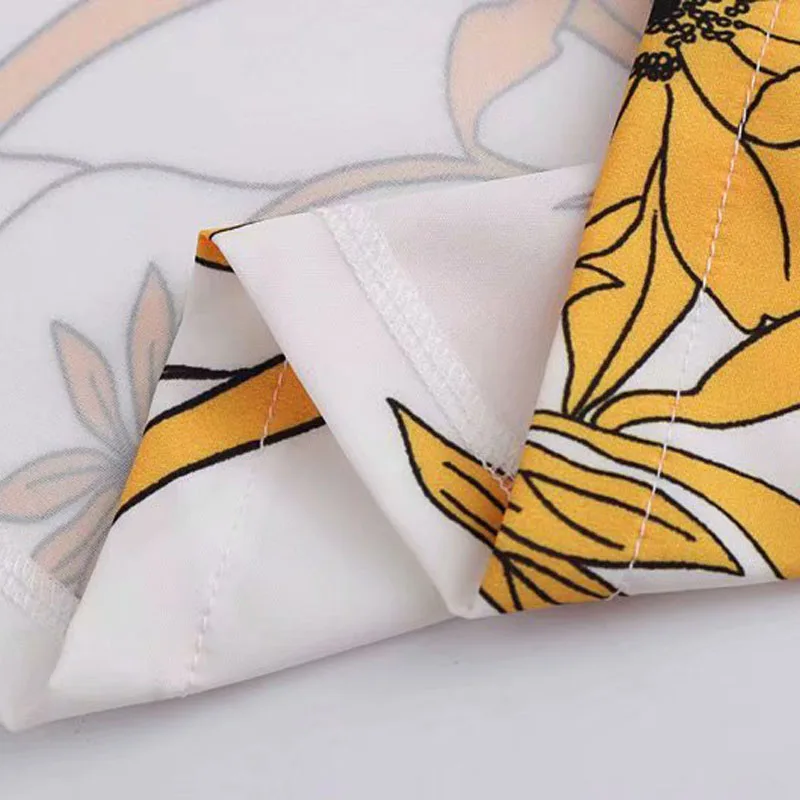 HStar Модные женские туфли элегантный цветочный принт отложной воротник женская рубашка с длинным рукавом черный край блузки для малышек blusas топы корректирующие