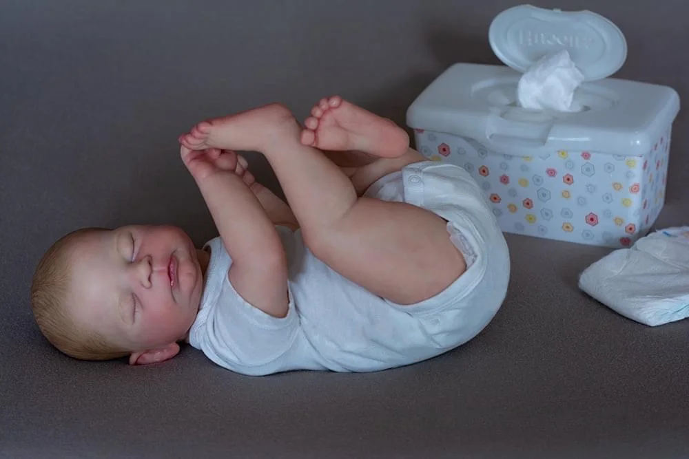 NPK 52 см Новорожденная кукла-Реборн Timothy Sleeping Baby Высококачественная кукла Genesis, расписанная вручную, с видимыми венами, 3D Кожа