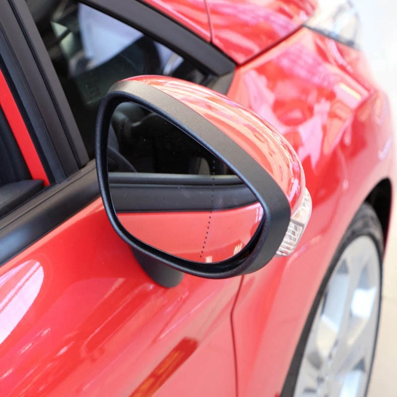 Рамка крышки зеркала заднего вида боковой двери автомобиля для Ford Fiesta MK7 2009-2017