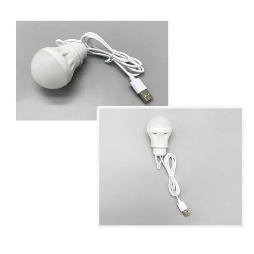 Светодиодная лампа с питанием от USB мощностью 1 Шт. 3 Вт, портативные подвесные фонари, ночник для пеших прогулок, кемпинга, рыбалки, палатки, освещения для путешествий