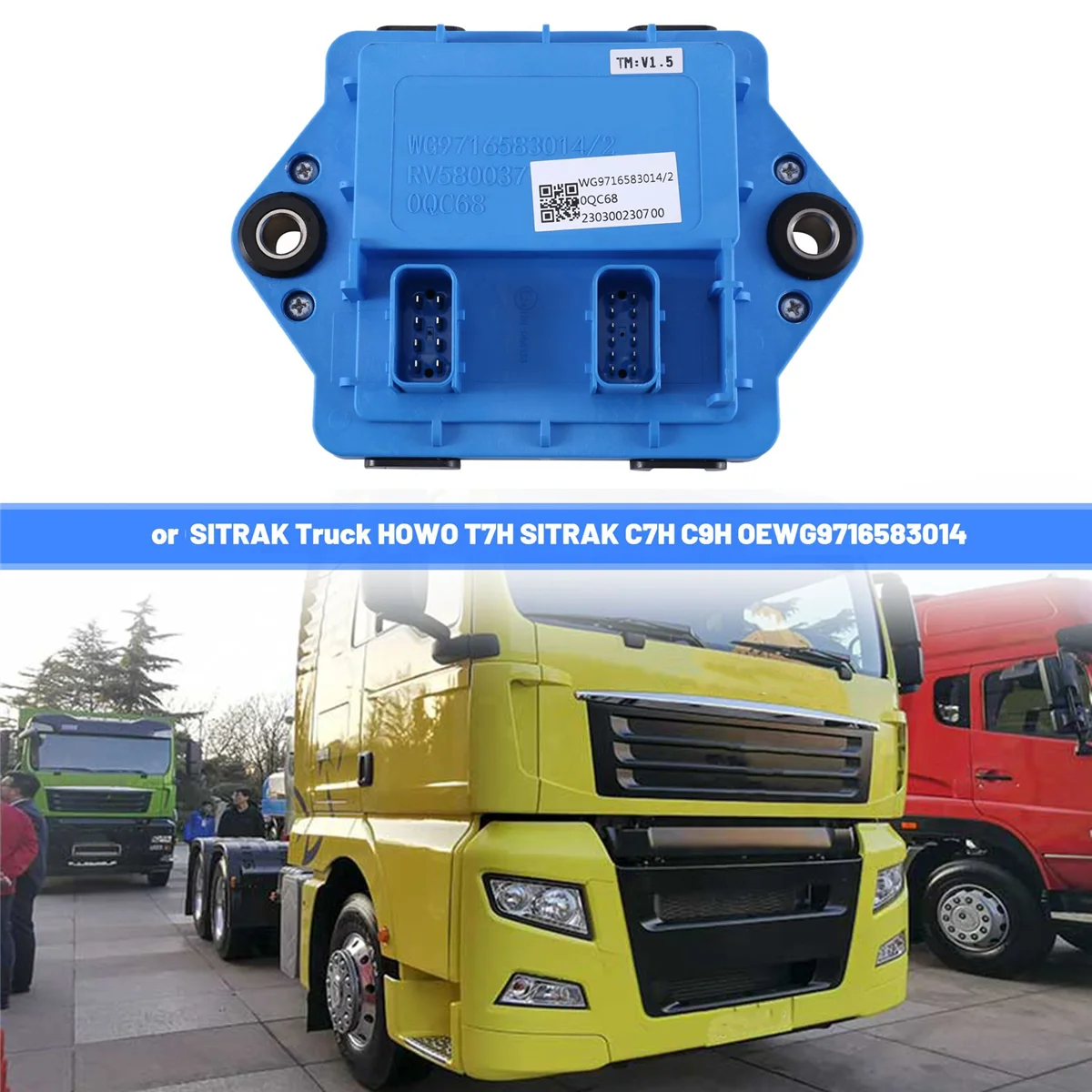 Модуль прицепа транспортного средства для CNHTC SINOTRUK SITRAK Truck HOWO T7H SITRAK C7H C9H Номер детали: WG9716583014