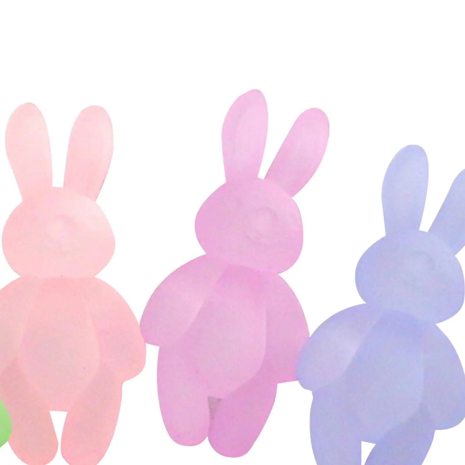 4 штуки кукольных мини-фигурок кроликов 1:12, Аксессуар для сцены из жизни в спальне