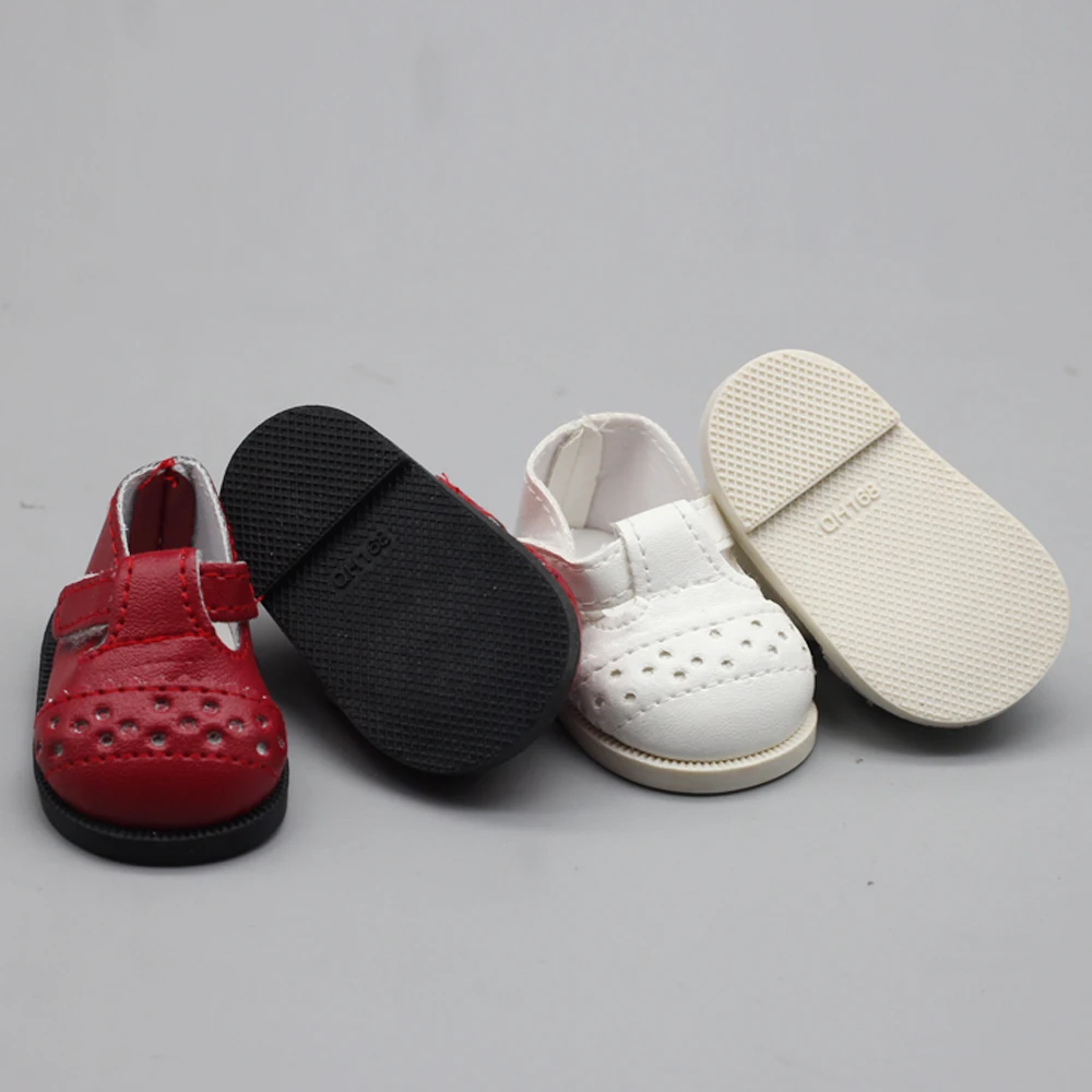 1 пара горячих кукольных туфель нового стиля для 1/4 16-дюймового салона детской обуви 6,5*2,8 см