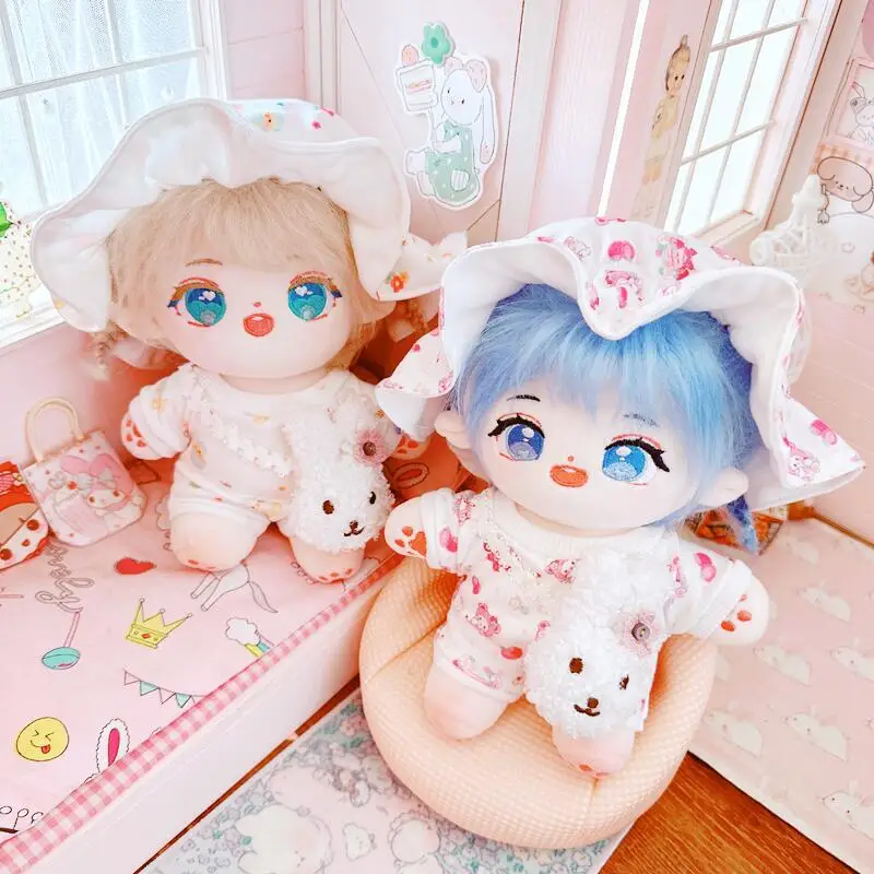 7,8-дюймовая кукла-идол, Плюшевые хлопковые куклы-звезды, мягкие детские плюшевые игрушки Kawaii, без атрибутов, Куклы, игрушки, Коллекция фанатов, Детские подарки