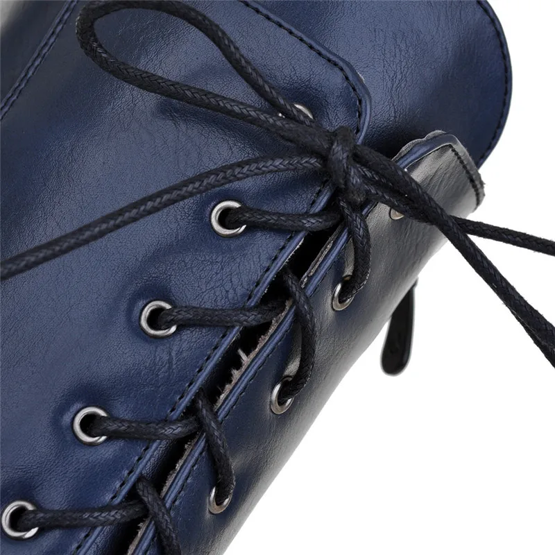 Smirnova, большие размеры 34-43, модные сапоги до колена, женские осенне-зимние ботинки с перекрестной шнуровкой, женские ботинки на платформе, новинка 2023 года