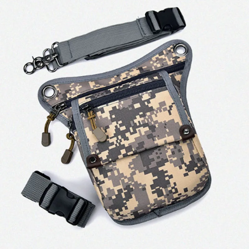 Новая мужская нейлоновая поясная сумка с заниженной талией, военная дорожная модная многоцелевая сумка-мессенджер через плечо