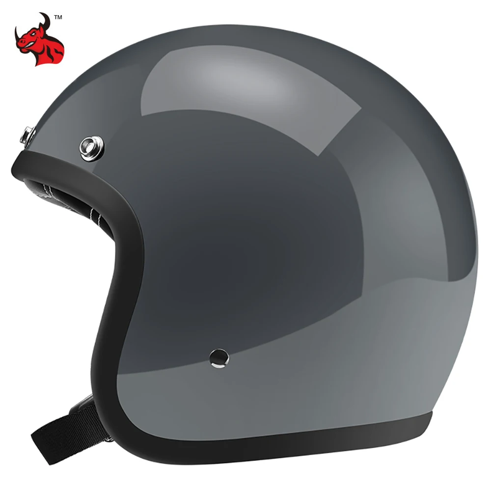 Сертификат безопасности 3C, открытый шлем для езды на ретро-мотоцикле, защитная шляпа, локомотивный шлем, мотоциклетное снаряжение