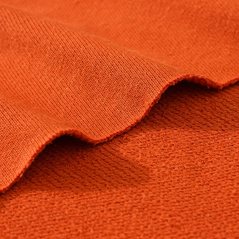 500 г толстой ткани для свитера, 100% хлопок, французская махровая ткань для пошива зимней толстовки, спортивных штанов, материал 