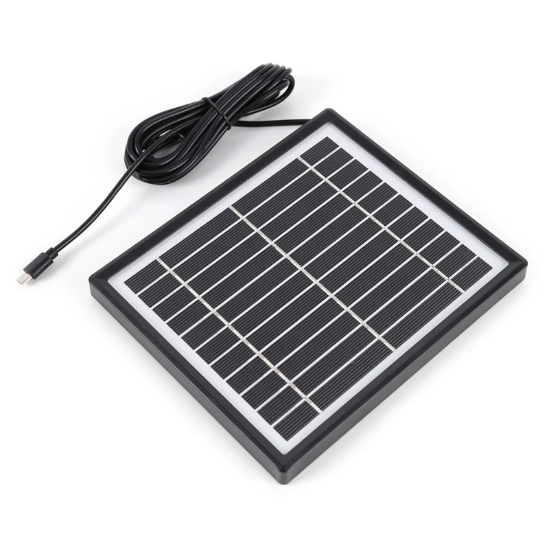 Модуль зарядки солнечной энергии мощностью 4 Вт 5,5 В, мини-солнечная панель для зарядных устройств для легких камер, отличная производительность