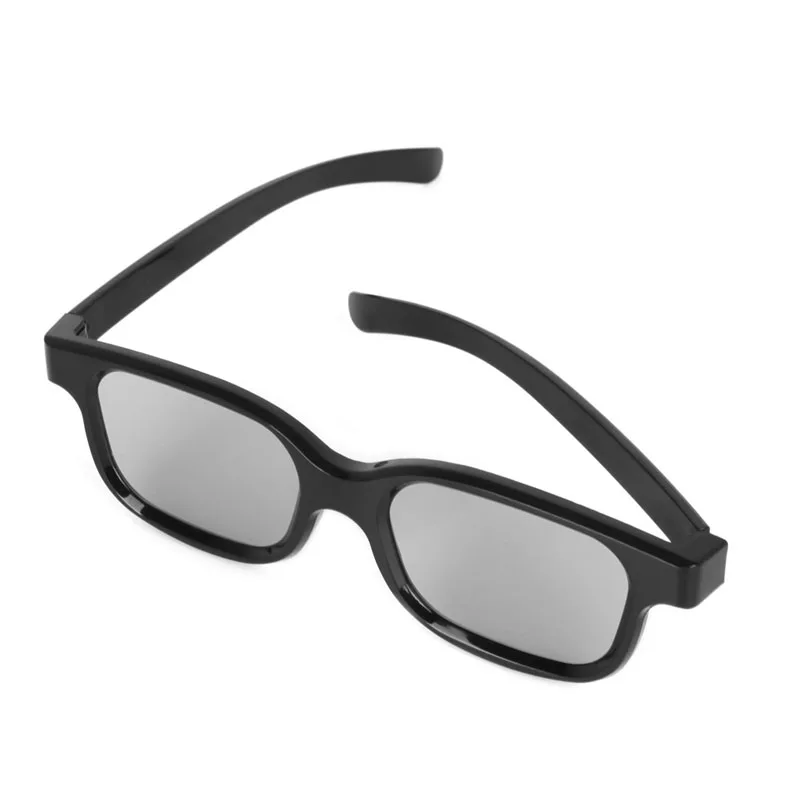 Высококачественные поляризованные пассивные 3D-очки Black H3 для кинотеатров TV Real D 3D