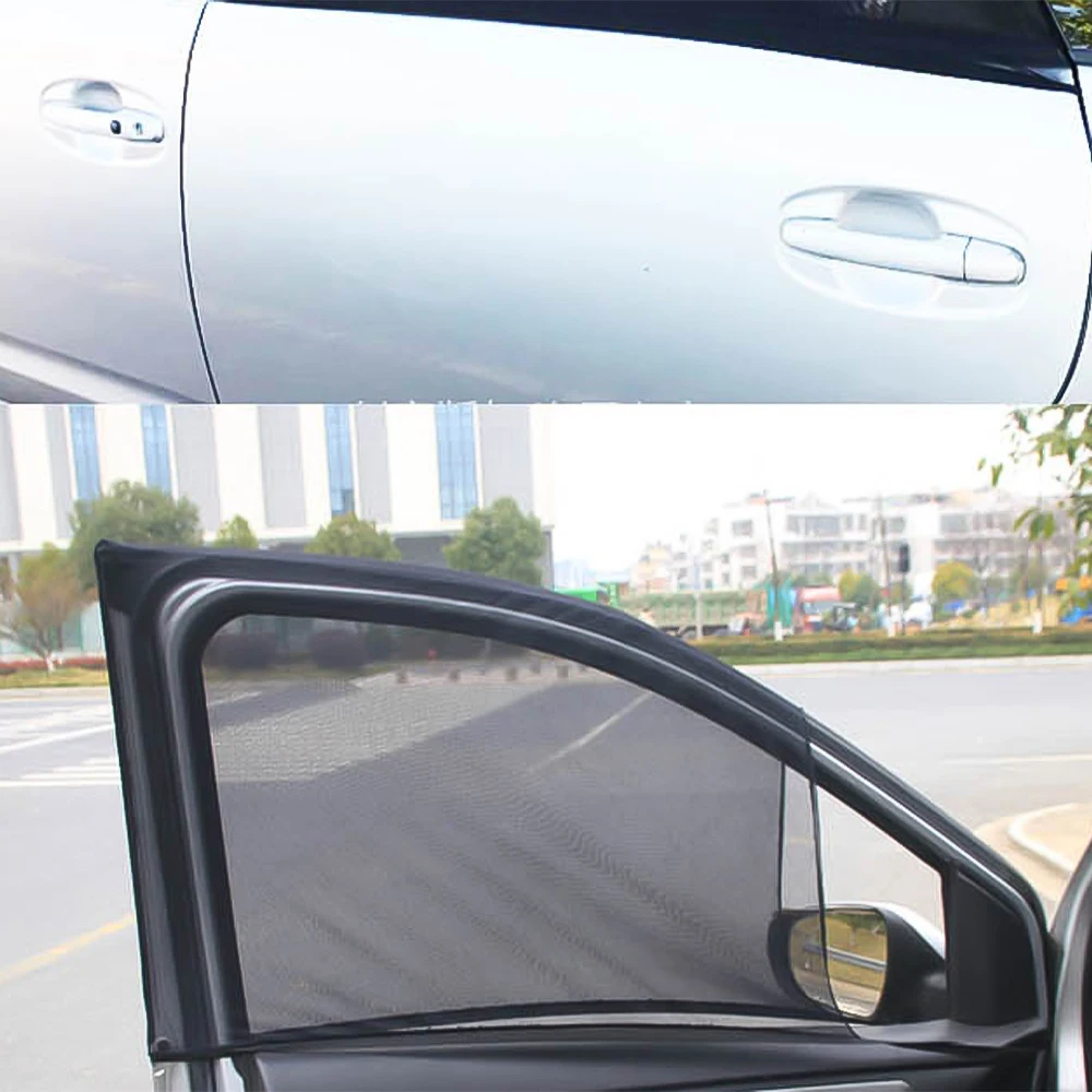 Универсальные аксессуары для стайлинга автомобилей Солнцезащитный козырек на боковом стекле, шторка на заднем стекле, защита от ультрафиолета, Солнцезащитный козырек