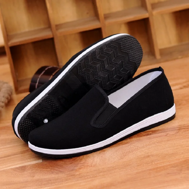 Cresfimix zapatos hombre/ мужская мягкая и удобная рабочая обувь черного цвета в стиле ретро, мужская весенне-летняя обувь без застежки, мужская обувь a2767