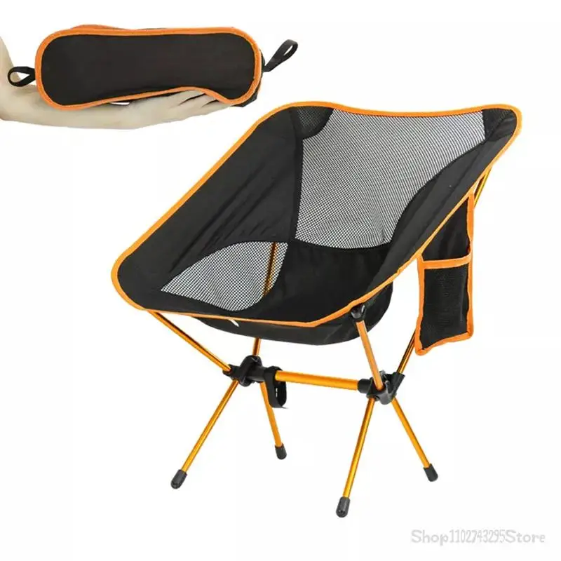 Открытый Сверхлегкий Портативный Складной Походный стул Moon для пикника на пляже