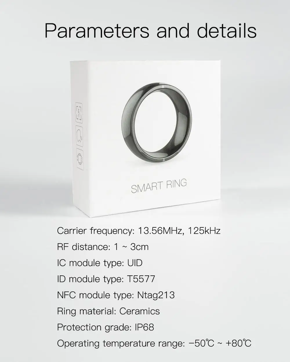 Новое Смарт-Кольцо NFC Wear Jakcom R3 R4 Новая технология Magic Finger Smart NFC Ring Для Мобильного Телефона IOS Android Windows NFC