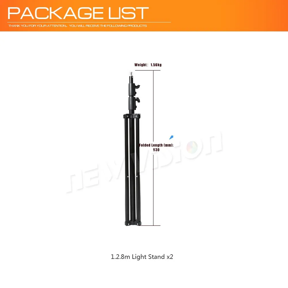 2ШТ. подставка для студийного освещения Godox 280 см 9 футов для фотовспышки со вспышкой и стробоскопическим непрерывным светом