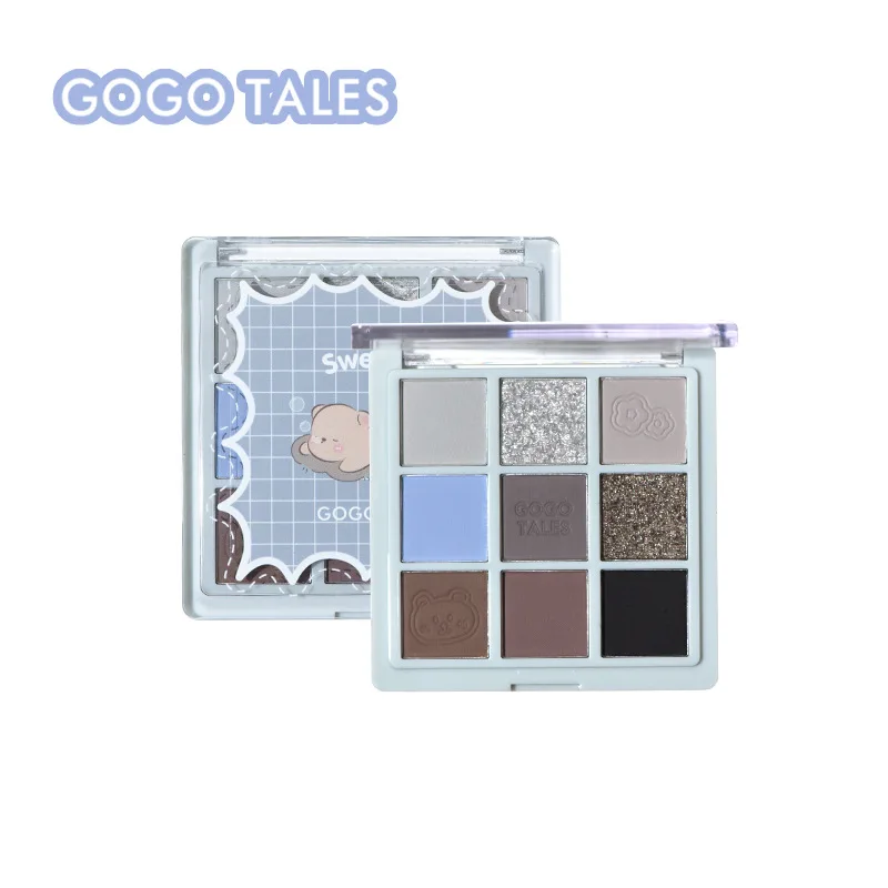 Палитра теней для век Gogotales Fairy Tale House, Матовый перламутровый цвет Земли, осень и зима