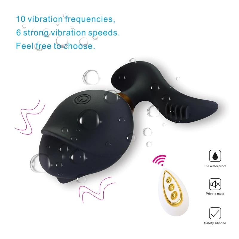 Многоскоростной Вибратор Носимый Массажер USB Перезаряжаемый Стимулятор Для Взрослых Беспроводной Пульт Дистанционного Управления Секс-Игрушка для Женщин Пара