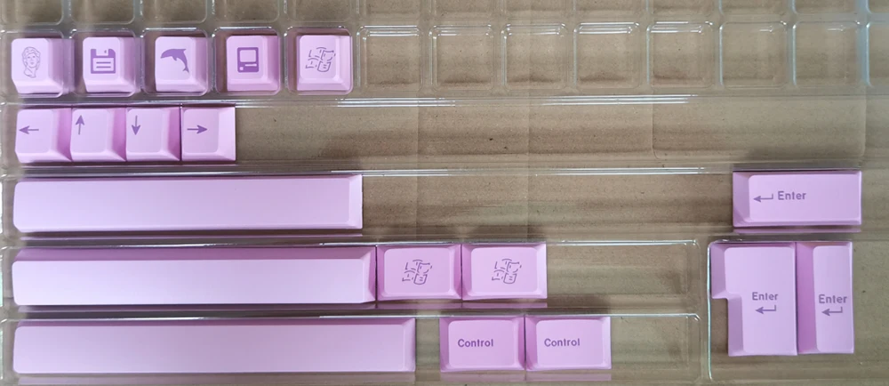 Аналоговый дизайн Dream Розово-светло-желтые колпачки для клавиш Cherry Mx Switch Механическая клавиатура 19 клавиш Вишневый профиль PBT колпачок для ключей
