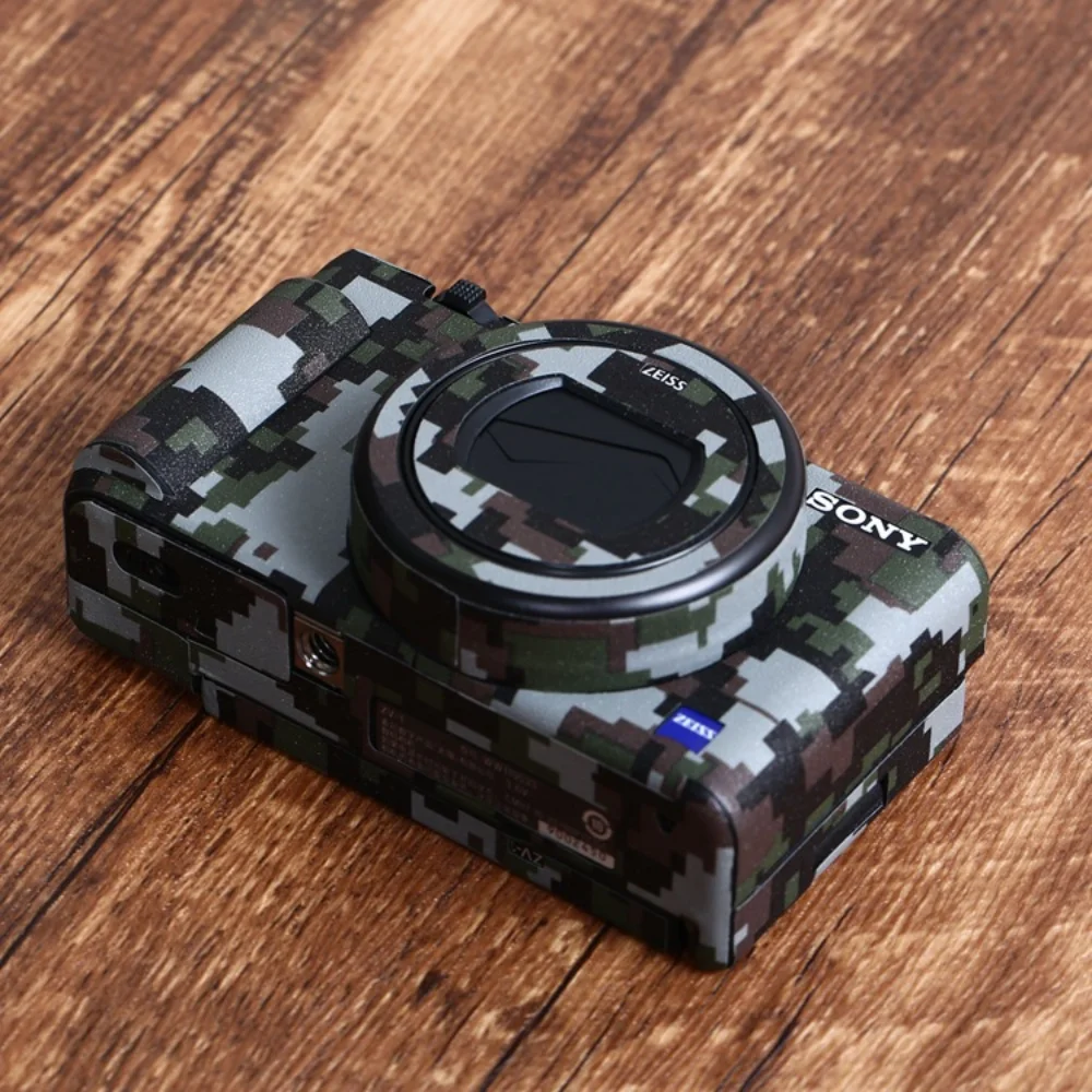 Наклейка на Корпус камеры для Sony ZV1 ZVE10 Виниловая Оберточная Пленка Защитное Покрытие из Углеродного Волокна для Sony ZV-E10 ZV-1 Аксессуары