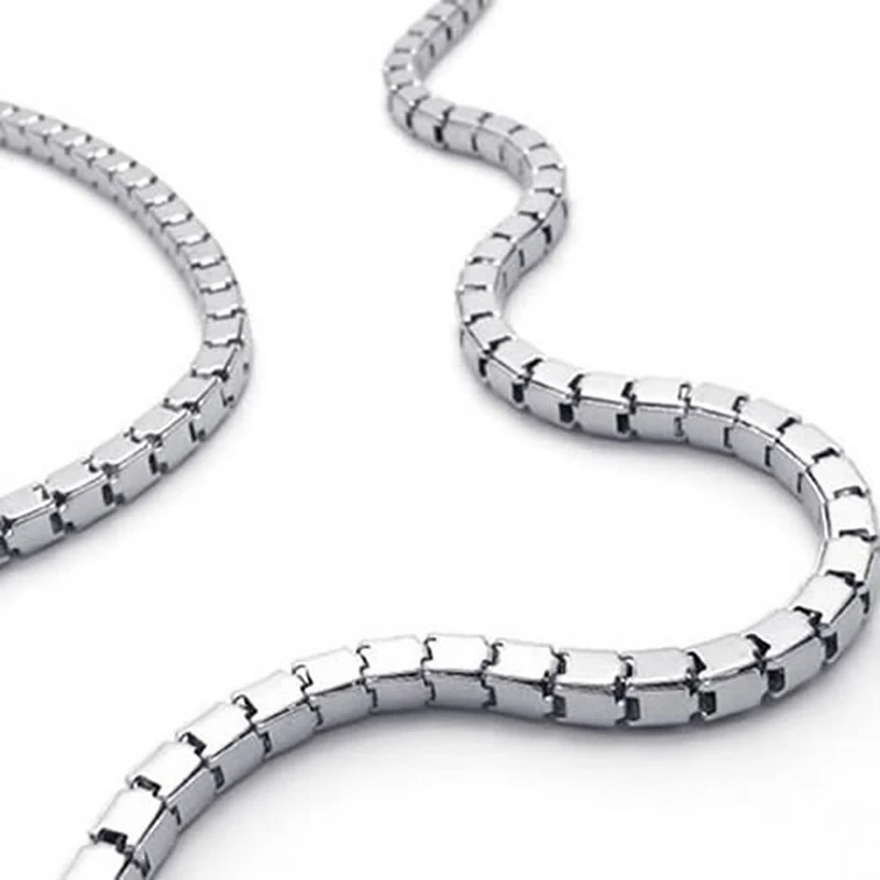 3X мужское ожерелье с ювелирными изделиями, ожерелье из нержавеющей стали, серебристого цвета, шириной 3 мм, длиной 55 см