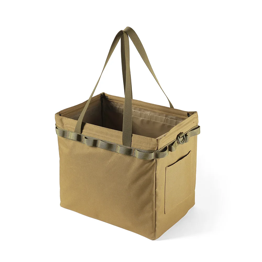 Сумка большой емкости, открытый складной ящик для хранения, походная сумка для инструментов, многофункциональная сумка для хранения продуктов для пикника