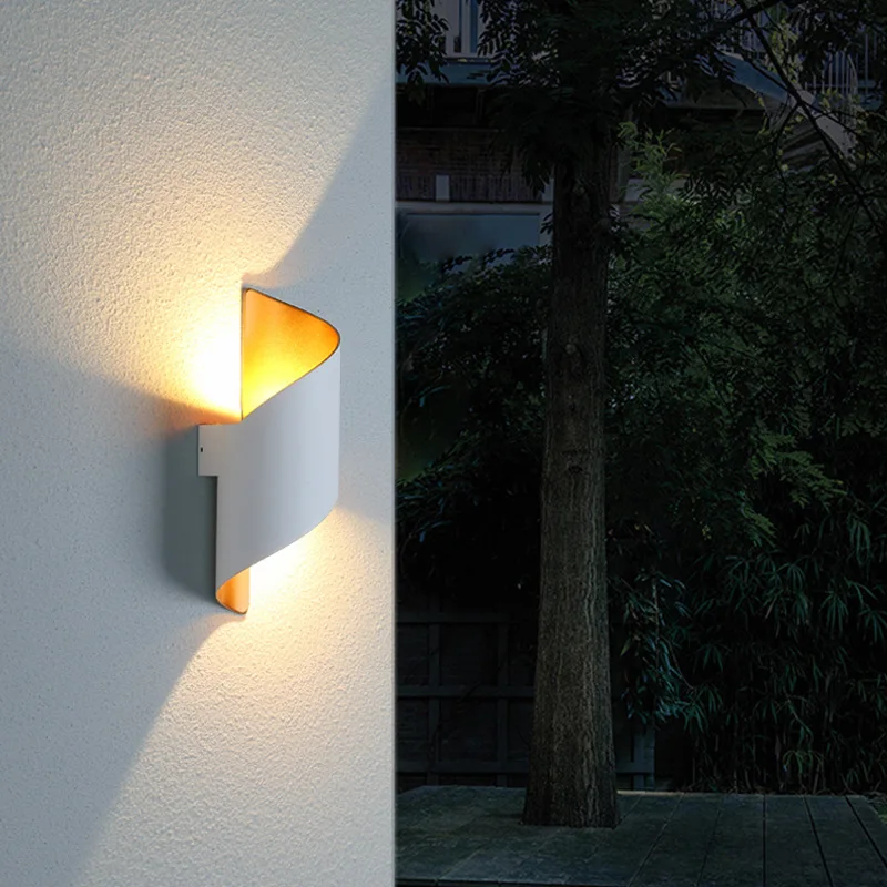 Водонепроницаемые настенные светильники Применяются для наружного светодиодного внешнего фасадного светильника наружного освещения