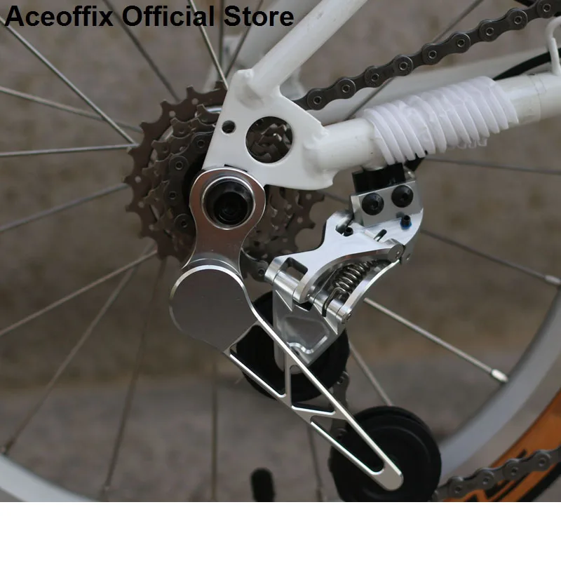 Aceoffix велосипедный задний переключатель скоростей 3/4/5/6/7 натяжитель цепи для преобразователя Brompton c line в p line t line