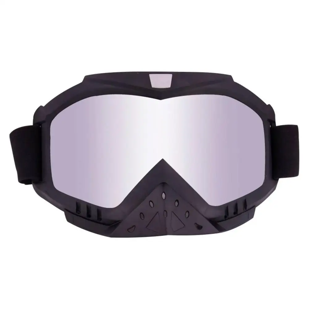 Дышащие мотоциклетные шлемы с защитой от ультрафиолета, очки Мужские с регулируемым ремешком, Ветрозащитные Лыжные очки Gafas для мотокросса