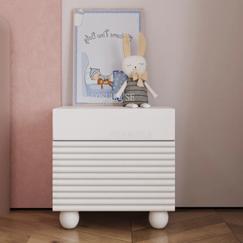 Современный Домашний Прикроватный столик в Скандинавском Стиле, Легкий Роскошный Шкаф для хранения краски, Дизайнерская мебель для спальни Princess Pink Nightstand CN