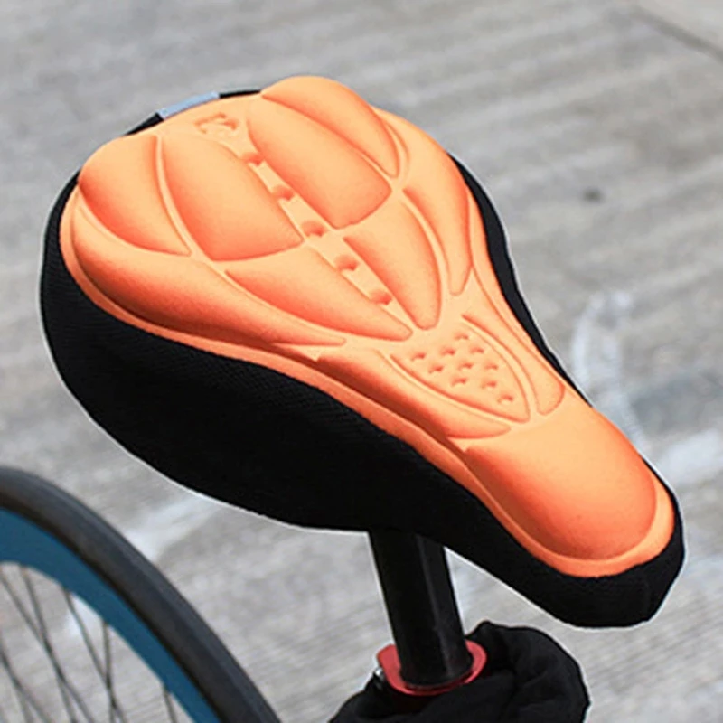 1 шт. Велосипедное седло, 3D Мягкий чехол для велосипедного сиденья, Удобная поролоновая подушка для сиденья, Велосипедное седло для велосипеда, аксессуары для велосипедов