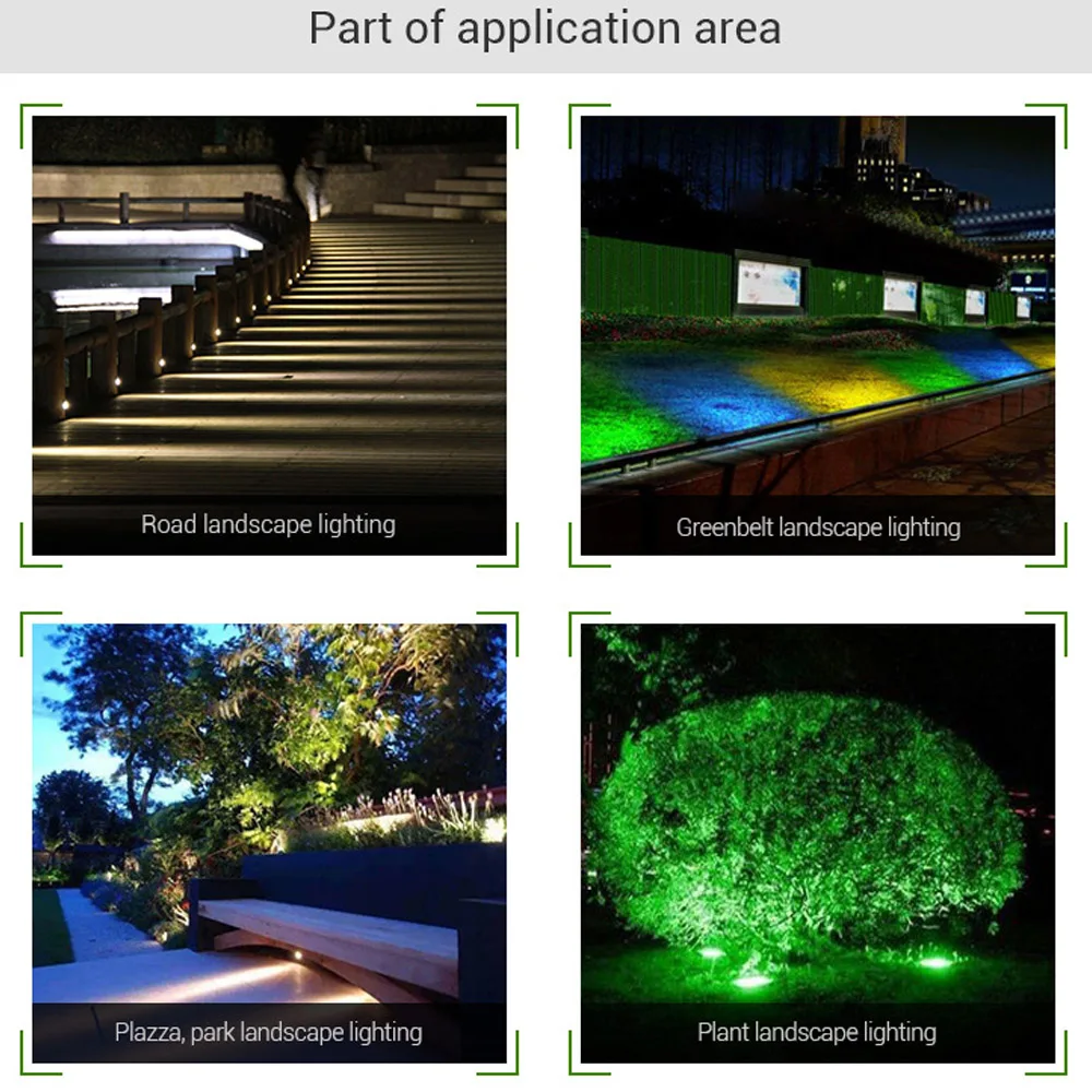 НОВЫЙ умный 15 Вт RGB + CCT светодиодный Садовый Светильник открытый Точечный светильник водонепроницаемый умный Газон light110V 220V может управлять дистанционно или с мобильного телефона