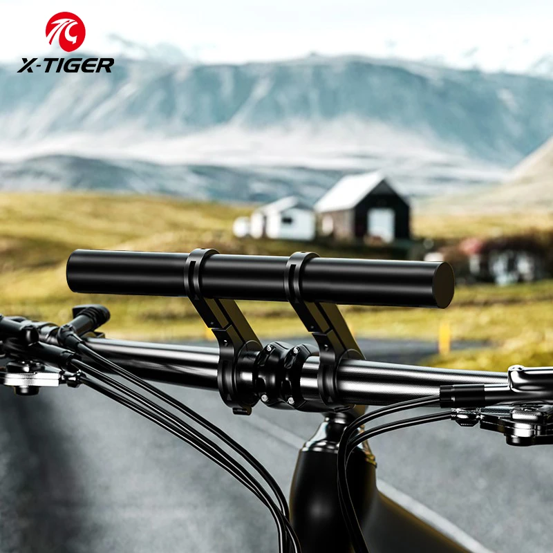 Удлинитель руля велосипеда X-TIGER Легкая Прочная Двойная стойка Многофункциональный Кронштейн для удлинения руля велосипеда