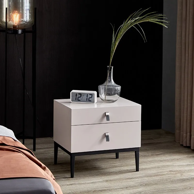 Современный минималистичный и роскошный шкаф для хранения, прикроватная тумбочка для спальни в скандинавском стиле, креативный прикроватный шкаф для хранения, Маленький итальянский