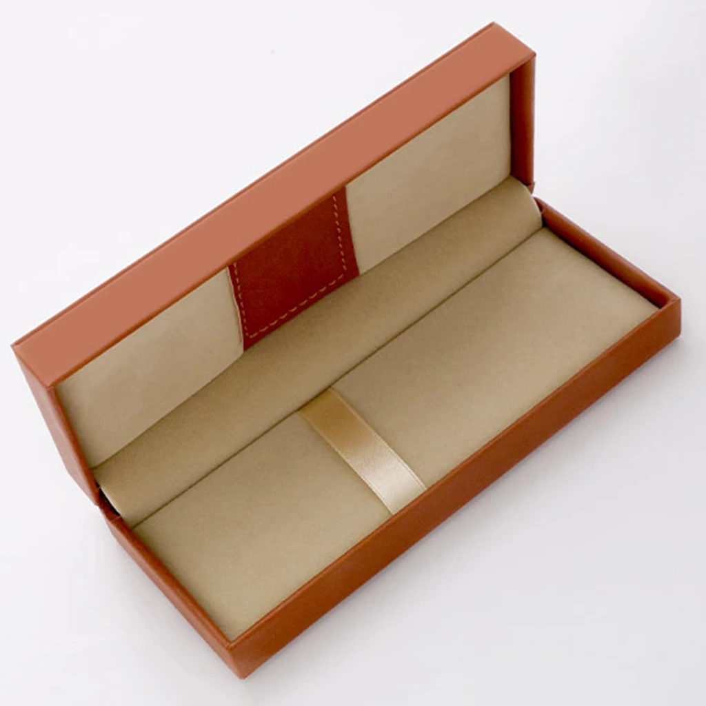 Прямоугольная подарочная коробка-раскладушка, коробка для хранения ручек в деловом офисе, Креативные школьные принадлежности, пеналы для ручек, украшения