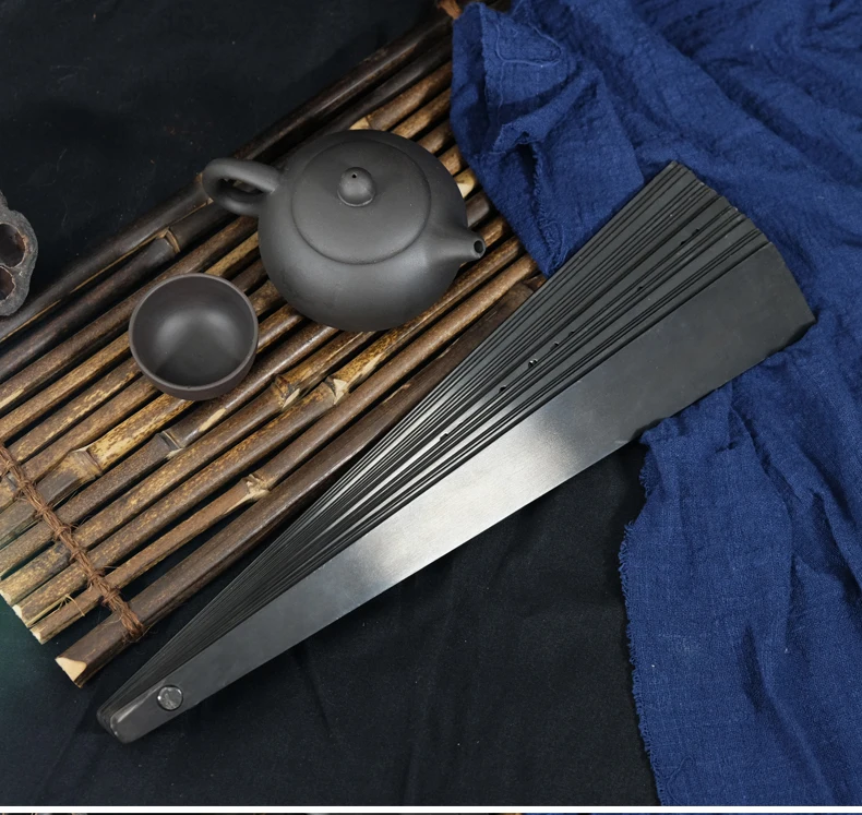 Цельнометаллические китайские вентиляторы для обработки железа Ушу Тай-чи Iron Fan с дизайном тай-Чи