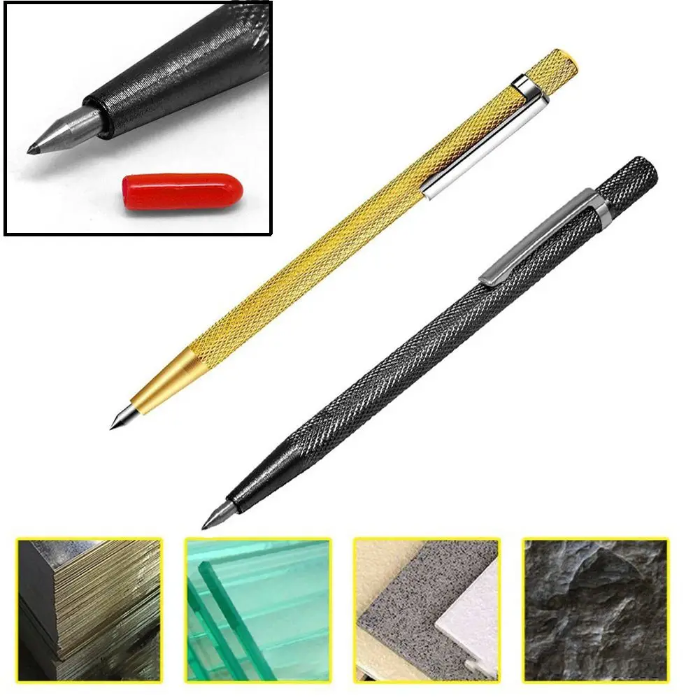 2ШТ. Ручка для резки керамической плитки, наконечник из карбида вольфрама, ручка для разметки, ручка для гравировки, нож для резьбы по дереву, нож для металлообработки, ручка для разметки