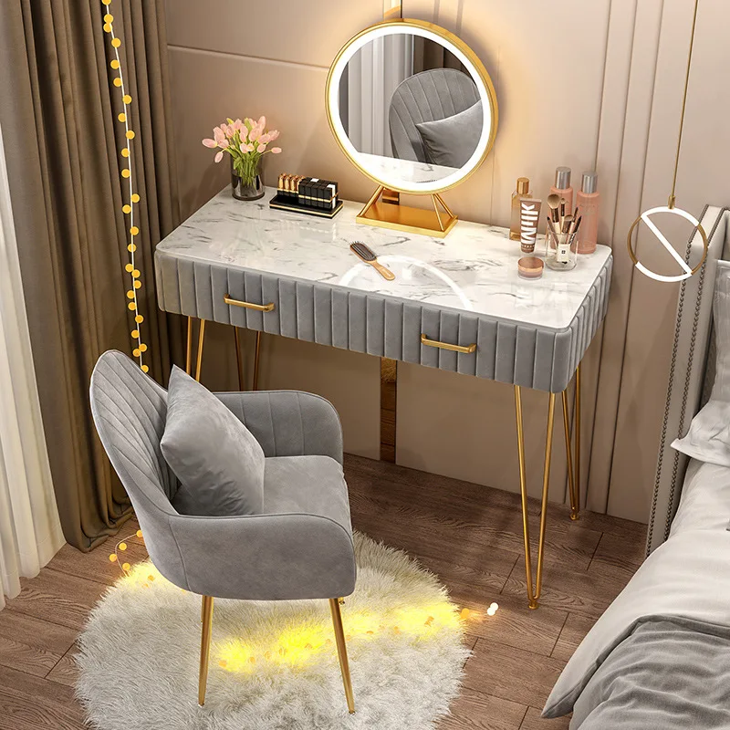 Небольшая семейная спальня, лаконичный и современный Простой скандинавский столик для макияжа, комод, Экономичная автономная мебель для дома HY