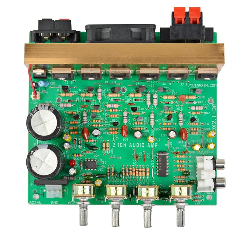 Плата аудиоусилителя 2,1-канальный усилитель сабвуфера мощностью 240 Вт с двойным домашним кинотеатром AC18 - 24V