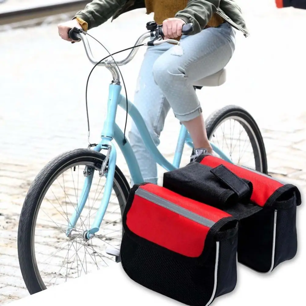 Практичная тканевая противоударная Велосипедная сумка для хранения верхней трубки MTB, аксессуары для велосипеда, Велосипедная седельная сумка, сумка для верхней трубки велосипеда