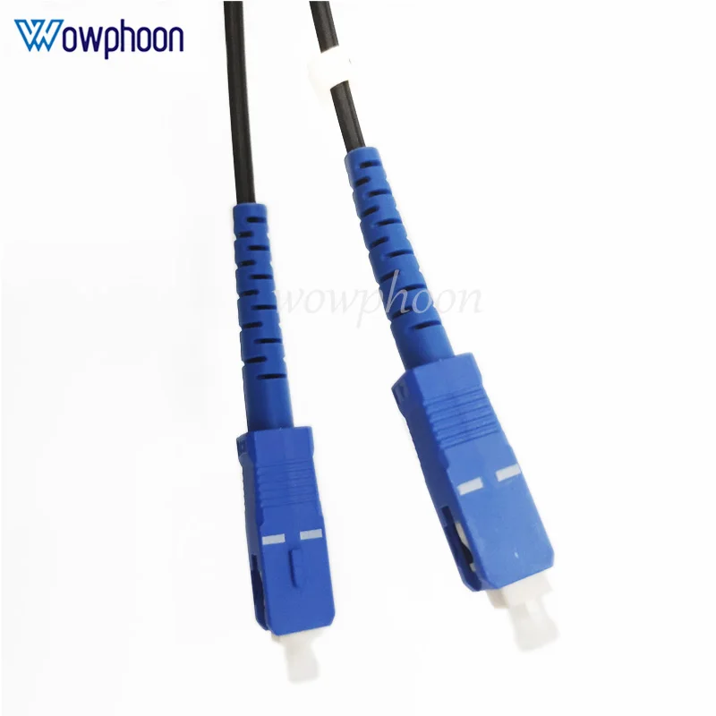 2SC/ UPC-2SC/APC Наружный Соединительный кабель FTTH Drop 2-Жильный Однорежимный Симплексный соединительный кабель волоконной оптики G657A