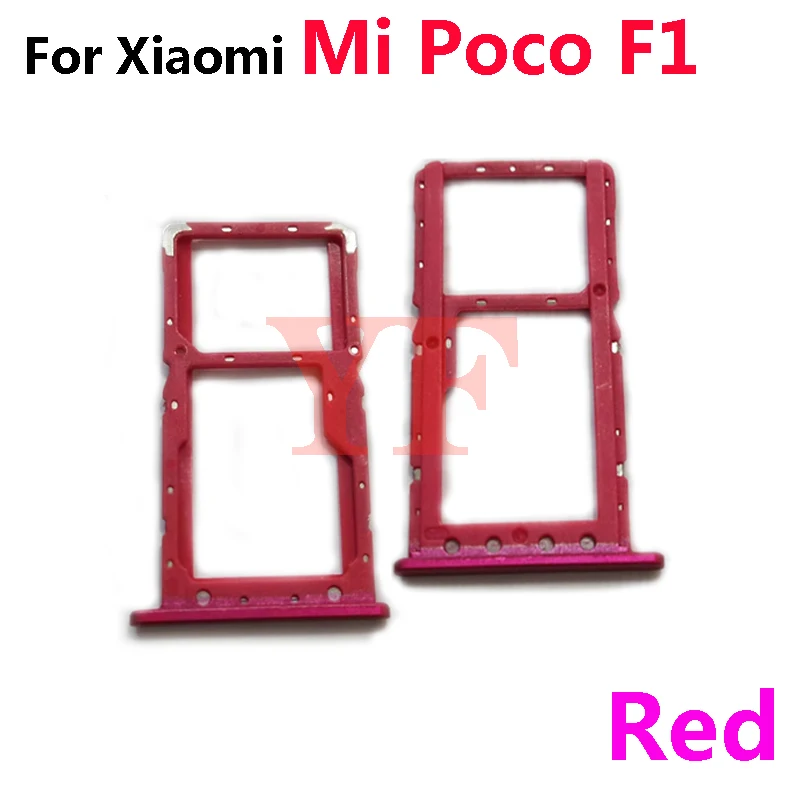 Для Xiaomi Mi Poco X3 GT F1 F3 Новый Лоток Для Sim-карт SD Слот Для Карт Памяти Держатель Адаптер Запчасти Для Ремонта смартфонов