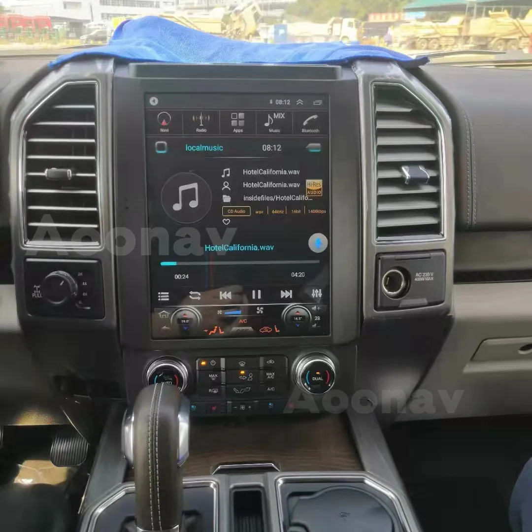 128 ГБ Стерео Радио Для Ford F150 2015-2021 Android Мультимедийный Плеер Беспроводной Сенсорный Экран Головного устройства GPS Навигация Авторадио