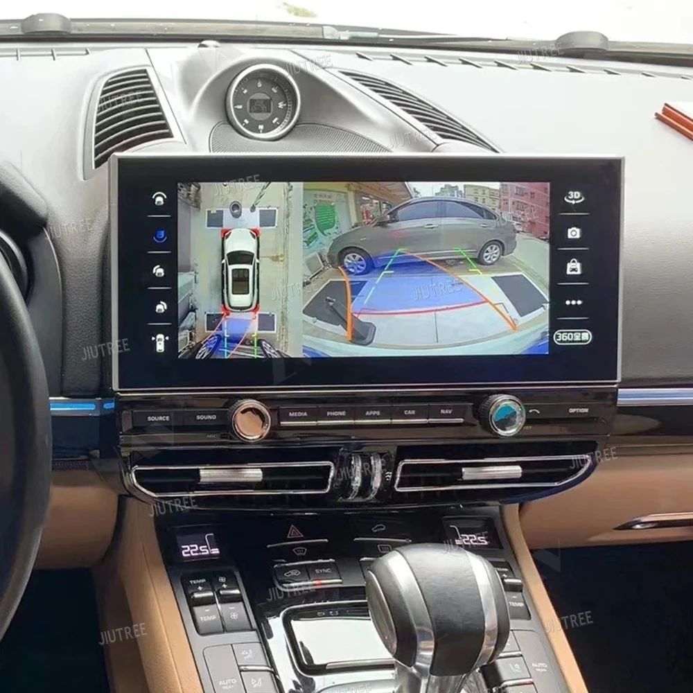 12,3-дюймовый Android11 для Porsche Cayenne 958 92A 2011-2017 Автомобильный GPS-навигатор, мультимедийный плеер, автомагнитола с 6 + 128 Г головного устройства.