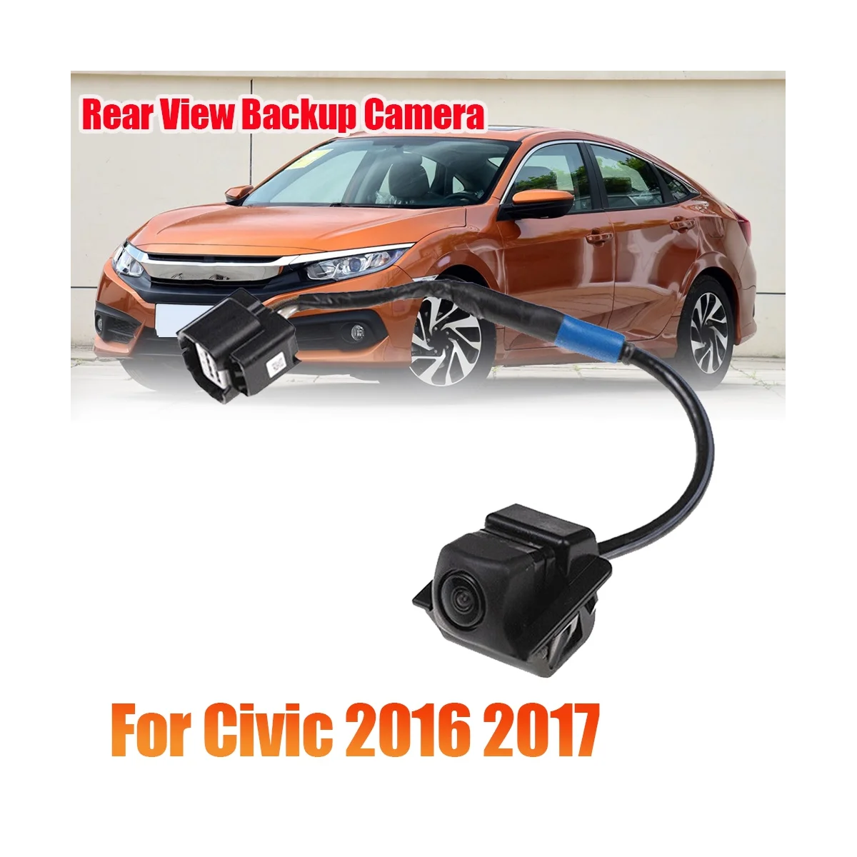 39530-TBA-A01 Камера заднего вида, система помощи при парковке заднего хода, резервная камера для Honda CIVIC 2016 2017